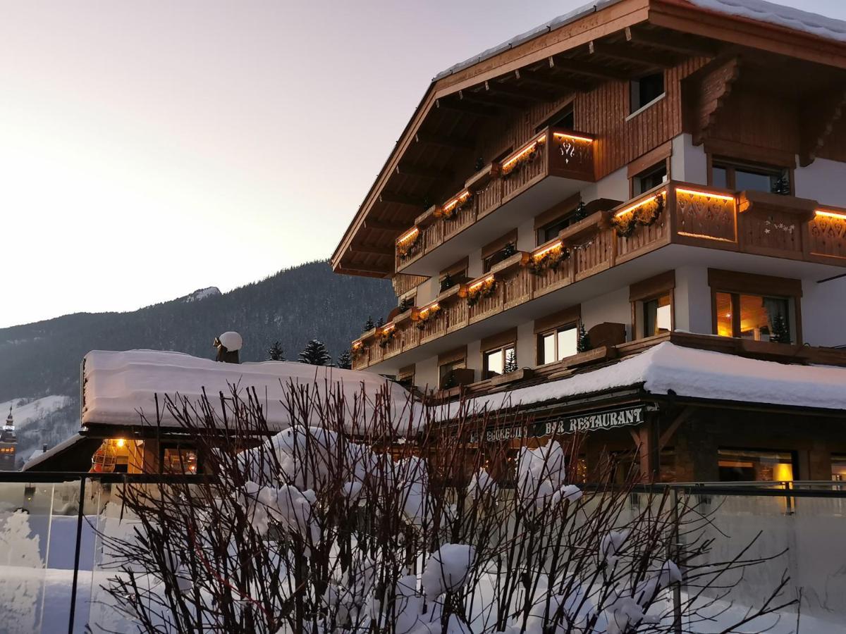 Hotel-Chalet Les Ecureuils Restaurant, Piscine, Garage Льо Гран-Борнан Екстериор снимка