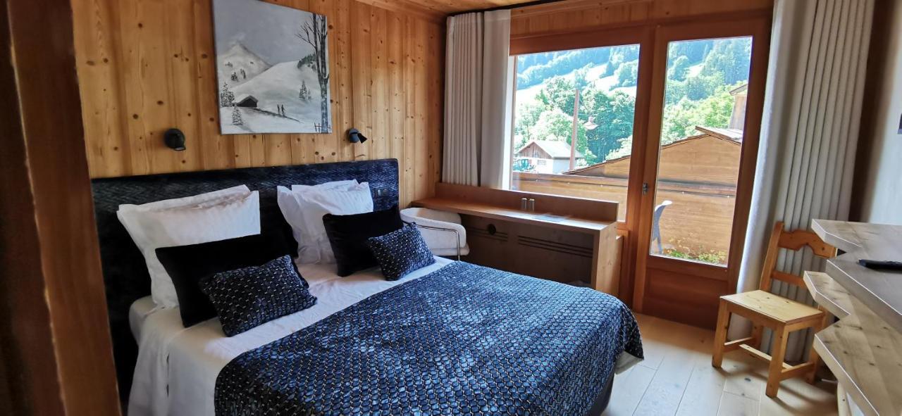 Hotel-Chalet Les Ecureuils Restaurant, Piscine, Garage Льо Гран-Борнан Екстериор снимка