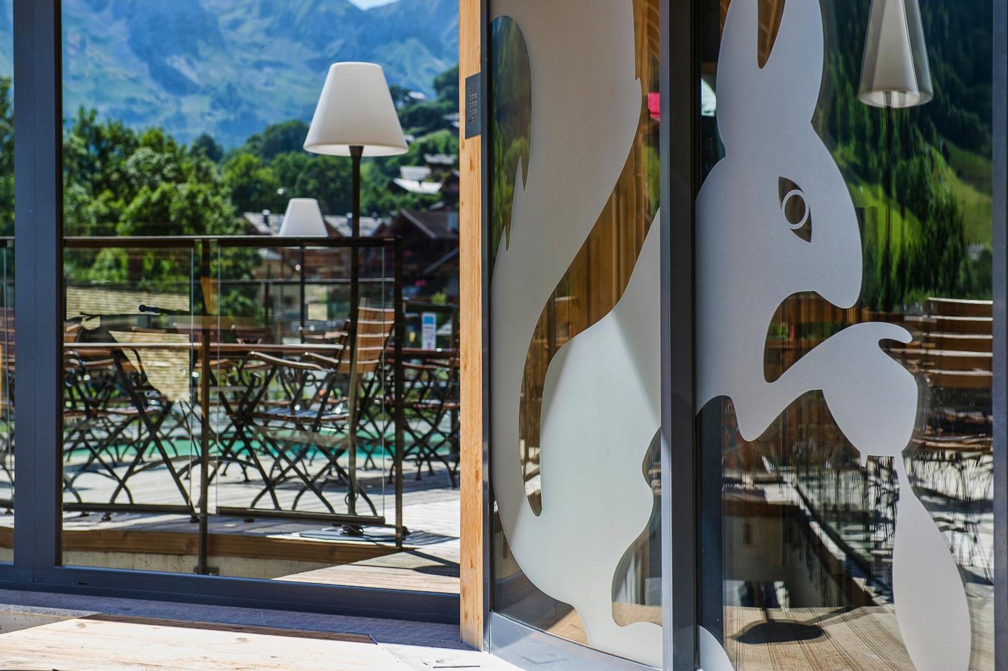 Hotel-Chalet Les Ecureuils Restaurant, Piscine, Garage Льо Гран-Борнан Екстериор снимка